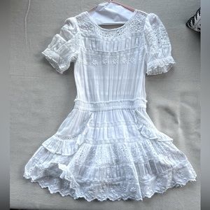 Beautiful Love Shack Fancy dress size M. Work twice.